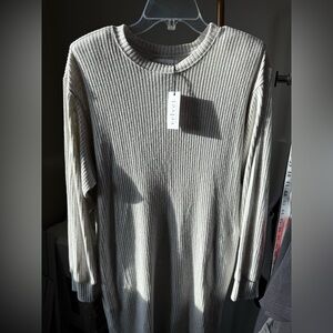 $295 NWT Velvet & Graham Stretch Ribbed Dress M